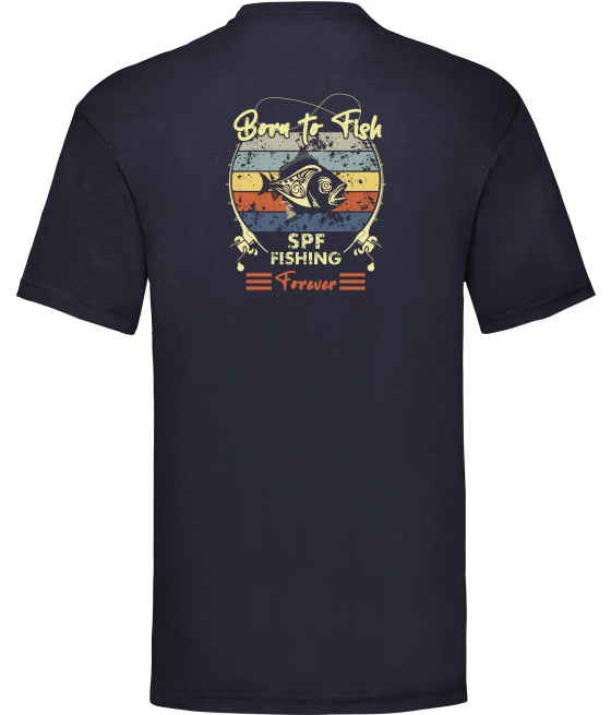 T-shirt pêche vintage SPF...