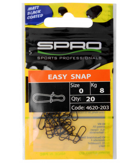 MATTE BLACK EASY SNAP