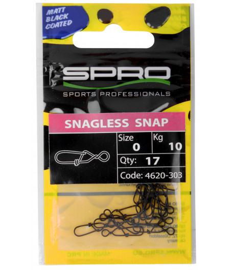 MATTE BLACK SNAGLESS SNAP