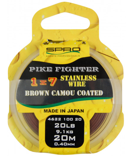 1X7 BROWN COATED WIRE