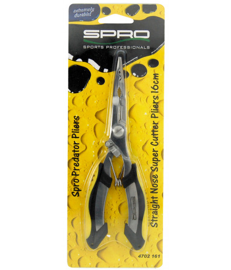 STRAIGHT NOSE SIDE CUTTER PLIERS 16CM